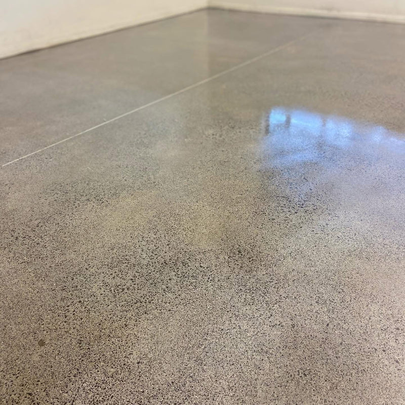 Exposed concrete foundation slab at a home in Melbourne