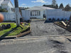 A plain concrete driveway in Camberwell Melbourne