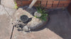 A cracked foot post and the repairs concreting process in Melbourne